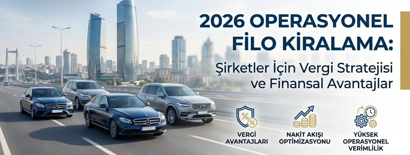 2026 Operasyonel Filo Kiralama: Şirketler İçin Vergi Stratejisi ve Finansal Avantajlar